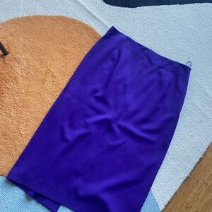 Zara Royal Purple Midi skirt 💜👑 XL